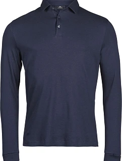 Tee Jays TJ 1442 Pima polo s dlouhým rukávem 18.1442 navy