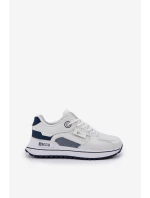 Sportovní Boty Tenisky Dámské Big Star NN274A103 HI-POLY SYSTEM Bílá-Námořnická