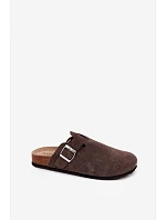 Dámské přezůvky Chodaki Vinceza 101332 Čokoládové