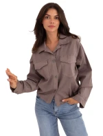 IT KS košile FL9273.86 dark lilac