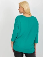 Halenka RV BZ 5745.18 tyrkysová Halenka RV BZ 5745.18 tyrkysová