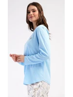 Dámské pyžamo kapri Srdce Dámské pyžamo kapri Srdce