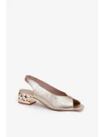 Sandály na podpatku  model 211358 Step in style