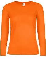 B&C #E150 LSL /women Dámské tričko s dlouhým rukávem 01.006T orange B&C #E150 LSL /women Dámské tričko s dlouhým rukávem 01.006T orange