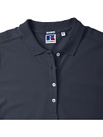 Russell Athletic 566F Dámské elastické piqué polo 10.566F black Russell Athletic 566F Dámské elastické piqué polo 10.566F black