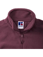 Russell Athletic 872M Fleecová vesta 10.872M burgundy Russell Athletic 872M Fleecová vesta 10.872M burgundy