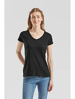 Fruit of the Loom Lady-Fit Iconic 150 V-Neck T Dámské tričko s výstřihem do V 16.1444 deep navy Fruit of the Loom Lady-Fit Iconic 150 V-Neck T Dámské tričko s výstřihem do V 16.1444 deep navy