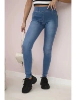Světle džínové kalhoty Světle džínové kalhoty