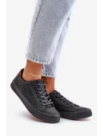 Zateplené dámské tenisky Big Star OO274A462 černé Zateplené dámské tenisky Big Star OO274A462 černé