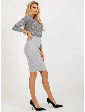 Sukně RV SD 4271.29P světle šedá