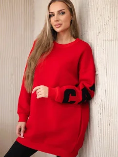 Izolovaná mikina 26557 California červená - Kesi