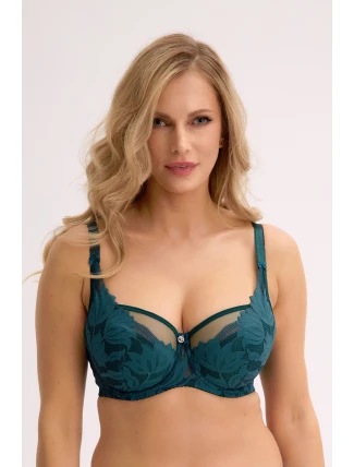 POLOMĚKKÁ KETO PODPRSENKA ART 1134 ZELENÁ