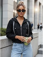 Dámská přechodová bunda FERTI černá FashionStreet TY4304