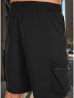 Pánské látkové bojové šortky černé FashionStreet SX2509