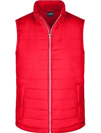 Daiber JN 1136 Pánská prošívaná vesta 02.1136 red Daiber JN 1136 Pánská prošívaná vesta 02.1136 red