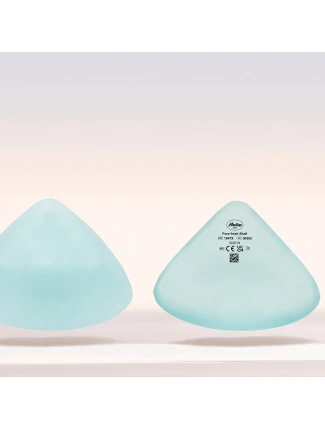 Pure fresh Shell silikonová epitéza trojúhelníkový tvar 1047X fresh blue - Anita Care