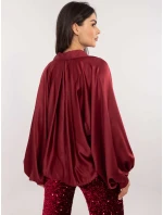 Košile DHJ KS 15257.53P bordó