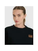 Dámské tričko oversize s potiskem a dlouhým rukávem 4F 4FWSS25TLONF393-20S