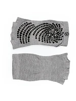 Protiskluzové ponožky na jógu bez prstů GAIAM 63708 Protiskluzové ponožky na jógu bez prstů GAIAM 63708