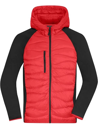 Daiber JN 1330 Pánská hybridní bunda 02.1330 red/black Daiber JN 1330 Pánská hybridní bunda 02.1330 red/black