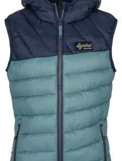 Chlapecká zateplená vesta TOMM-JB Tmavě zelená - Kilpi