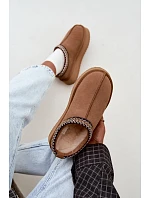 Kožené semišové zimní boty Vinceza 97972 Camel