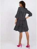 Šaty D73771M30214C černobílé Šaty D73771M30214C černobílé