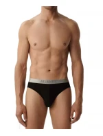 Pánské slipy 2 pack 013 black - Atlantic