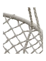 Závěsná sedačka 80x60 cm ECRU