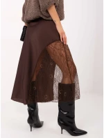 Sukně MI SD 3287.36 hnědá