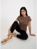 Dámské tričko RV TS 4623.40 hnědá