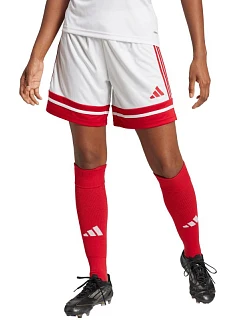 Dámské šortky adidas Squadra 25 červenobílé JJ0020 dámské