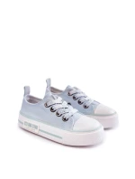 Dětské látkové tenisky BIG STAR KK374073 Modrá Dětské látkové tenisky BIG STAR KK374073 Modrá