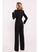M811 Kombinéza s vycpanými rameny - černá M811 Kombinéza s vycpanými rameny - černá