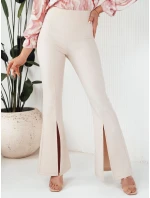 Dámské zvonové kalhoty TISMY beige FashionStreet UY1895
