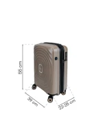 SwissBags Echo 55 cm kabinový kufr 17782 champagne