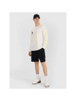 Pánské tričko s potiskem Regular Longsleeve 4F 4FWSS25TLONM392-11S pánské