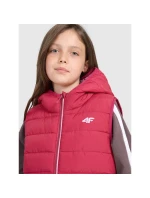 Dívčí rukávy bez rukávů se syntetickou výplní 4F 4FJRAW25TVJAF322-54S Dívčí rukávy bez rukávů se syntetickou výplní 4F 4FJRAW25TVJAF322-54S