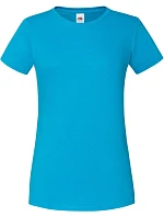Fruit of the Loom Lady-Fit Iconic 150 T Dámské tričko 16.1432 azure blue