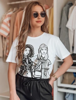 Dámské tričko COMIS bílé FashionStreet RY2608