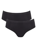 Dámské kalhotky GO Sense Hipster 2P - BLACK - černé 0004 - SLOGGI Dámské kalhotky GO Sense Hipster 2P - BLACK - černé 0004 - SLOGGI