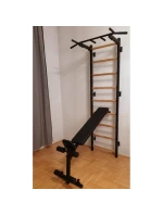 ROTAČNÍ CVIČEBNÍ LAVICE S KOLENNÍMI VÁLCI A SEDADLEM BENCHK B1B