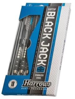 Šipky Harrows Black Jack Softip HS-TNK-000013291