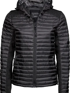Tee Jays TJ 9611 Dámská outdoorová bunda Crossover 18.9611 black/black melange