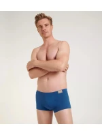 Pánské boxerky GO Natural Hipster C2P - BLUE - modré M008 - SLOGGI Pánské boxerky GO Natural Hipster C2P - BLUE - modré M008 - SLOGGI