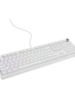 GENESIS NKG-2300 klávesnice univerzální USB QWERTY čeština bílá