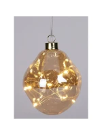 SKLENĚNÁ TVAROVACÍ CETKA VEDLA KAPKA 10CM ZLATÁ