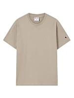 Pánské tričko Champion SS Tee beige 220278 ES035 pánské Pánské tričko Champion SS Tee beige 220278 ES035 pánské