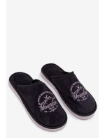 Pánské nazouváky Tiranne – černé