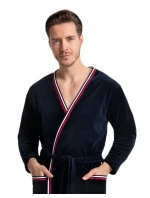 Pánský župan Luna 854 Velour M-2XL Pánský župan Luna 854 Velour M-2XL
